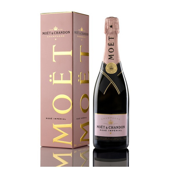 Champagne Moet&Chandon Rosé Impérial 0,75l Giftbox
