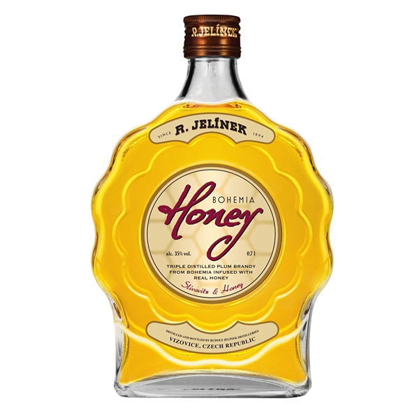 Bohemia Honey budík 0,7l 35%
