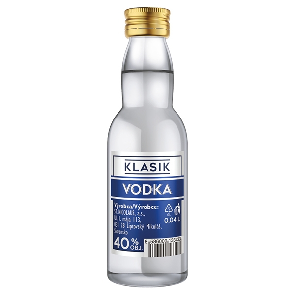 Miniaturka Vodka Klasik St.Nicolaus 0,04l 40%