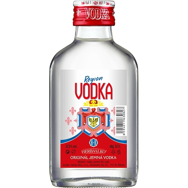 Vodka Region Herba Alko 0,1l 37,5%