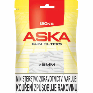 Filtr cig.Aska Slim Red