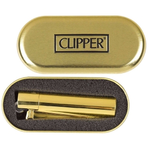 Zapalovač Clipper CMP11R Gold+Giftbox