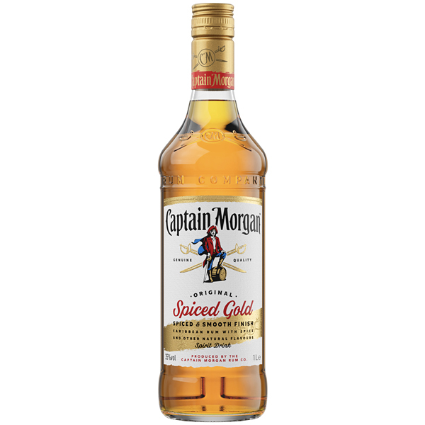 Captain Morgan Original Spiced Gold 1l 35%