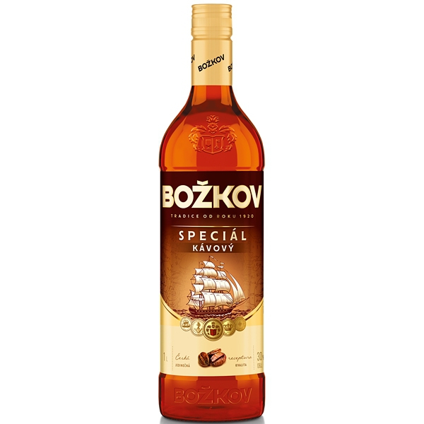 Božkov Speciál Kávový 1 L 30%