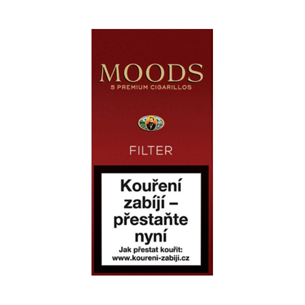 Doutníky Dannemann Moods Filter 5ks