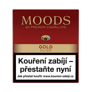 Doutníky Dannemann Moods Gold Filter 20ks