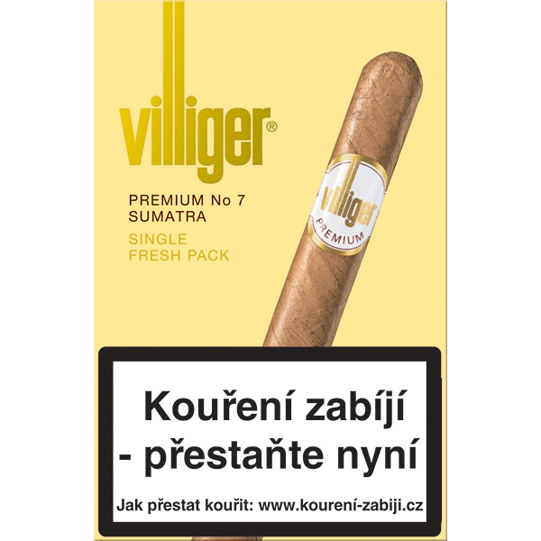 Doutníky Villiger Premium No.7 Sumatra 5ks