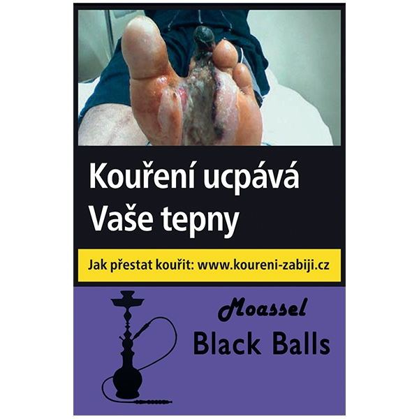 Tabák Moassel Black Balls 50g