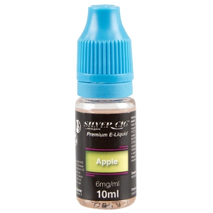 Liquid SilverCig 10ml Apple 6mg