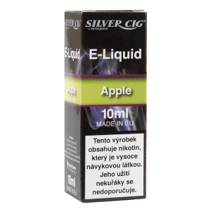 Liquid SilverCig 10ml Apple 6mg