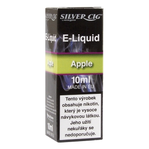 Liquid SilverCig 10ml Apple 12mg