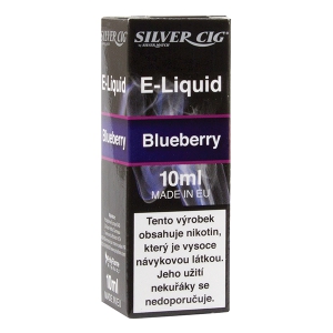 Liquid SilverCig 10ml Blueberry 6mg