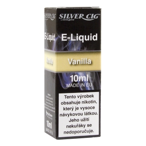 Liquid SilverCig 10ml Vanille 6mg