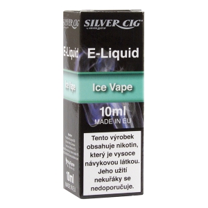 Liquid SilverCig 10ml Ice Vape 12mg