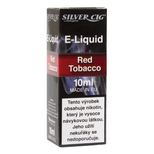 Liquid SilverCig 10ml Red Tobacco 6mg