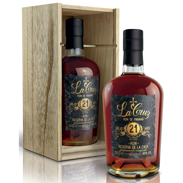 Ron La Cruz 21YO 0,7l 40% (dárkové balení)