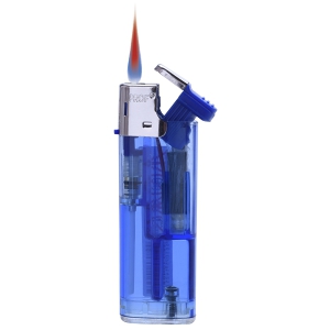 Zapalovač PROF Windproof Clear Color