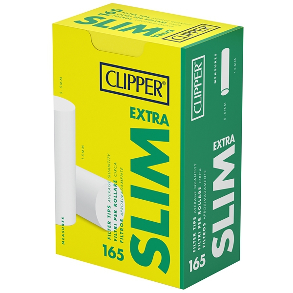 Filtr cigaretový Clipper Extra Slim 5,5mm 165ks