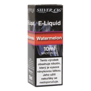 Liquid SilverCig 10ml Watermelon 12mg
