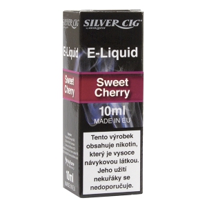 Liquid SilverCig 10ml Sweet Cherry 6mg
