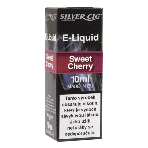 Liquid SilverCig 10ml Sweet Cherry 12mg