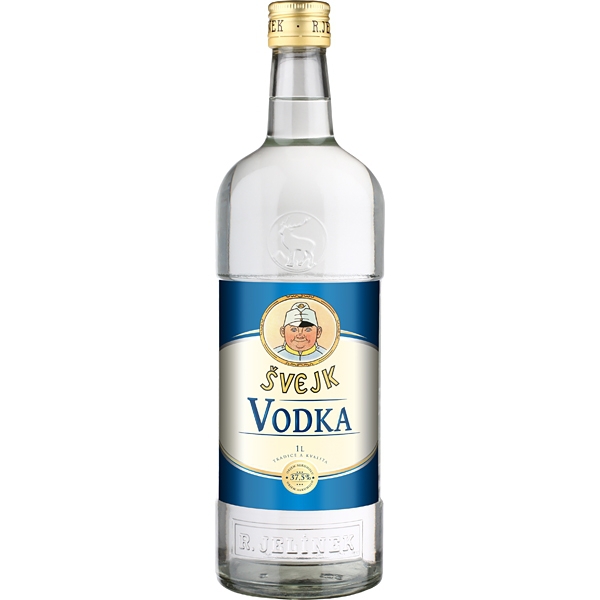 Vodka Švejk 1l 37,5% R.Jelínek