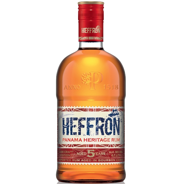 Heffron 5y 0,7l 38% (holá láhev)