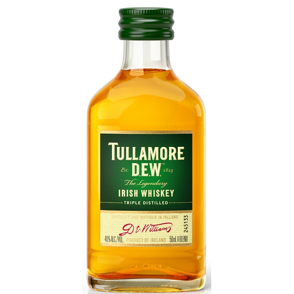 Mini Tullamore Dew 40% 0.05L (holá láhev)