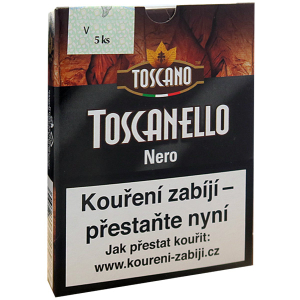 Doutníky Toscanello Nero 5ks