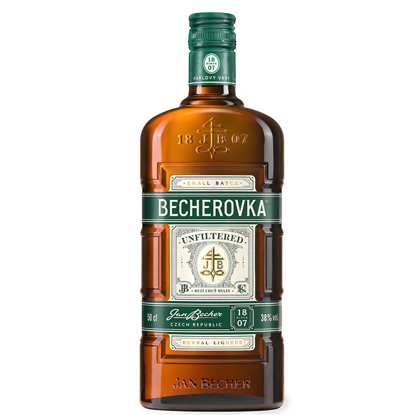 Becherovka Unfilered 38 % 0,5 l