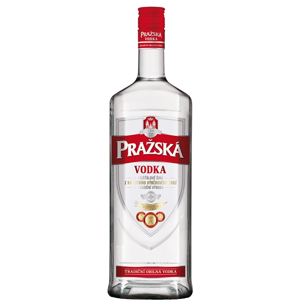 Vodka Pražská 1l 37,5%