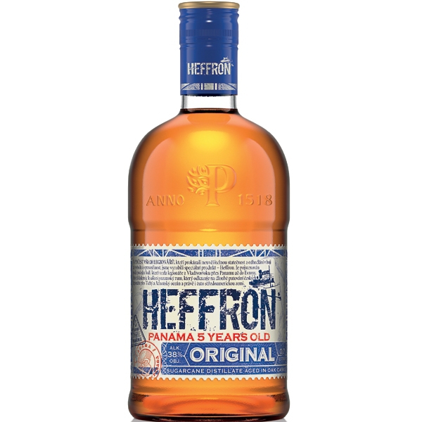 Heffron 38% 0,7l (holá láhev)