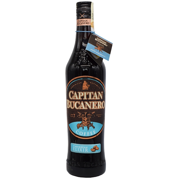 Capitan Bucanero Coffee 34% 0,7l (holá láhev)