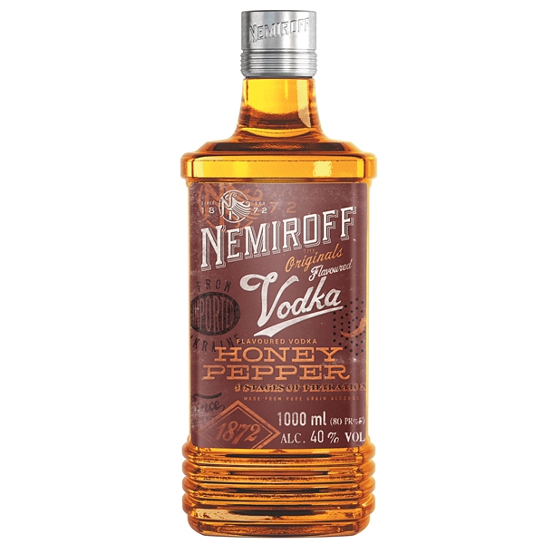 Vodka Nemiroff Original Honey Pepper 1l 40%