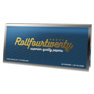 Papírky Rollfourtwenty SET KSS Blue+Filtry