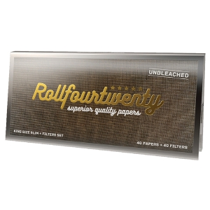 Papírky Rollfourtwenty SET KSS Unbleached+Filtry