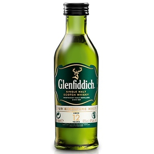 Whisky Glenfiddich 12YO 0,05l 40% Mini
