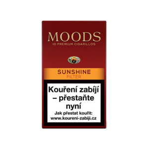 Doutníky Dannemann Moods Sunshine Filter 10ks