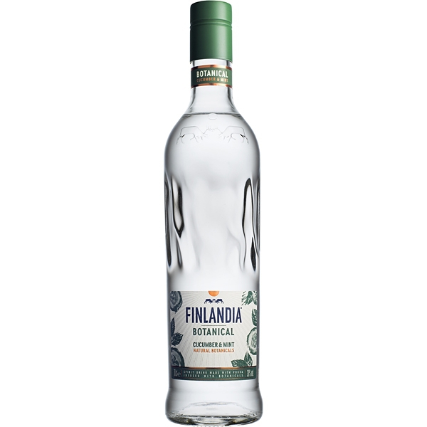 Finlandia Botan.okur/máta okurka a máta 30% 0,7l (holá láhev)