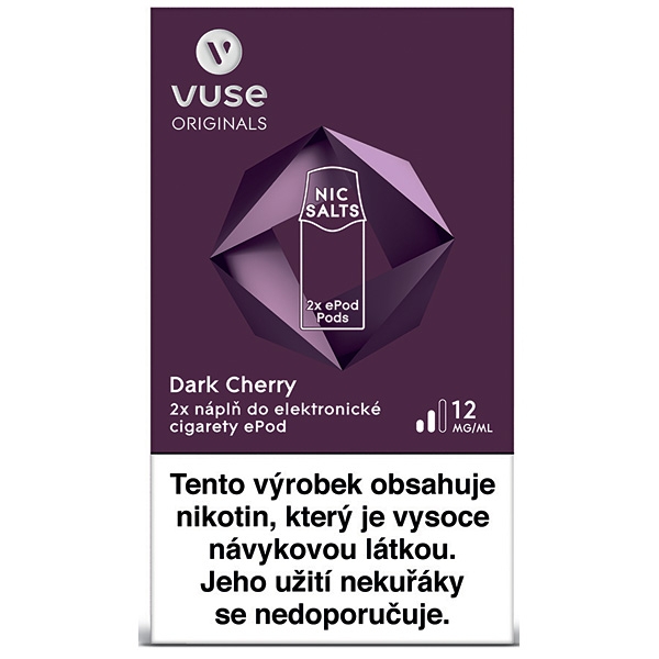 Liquid Vuse ePod Dark Cherry 12 mg vPro