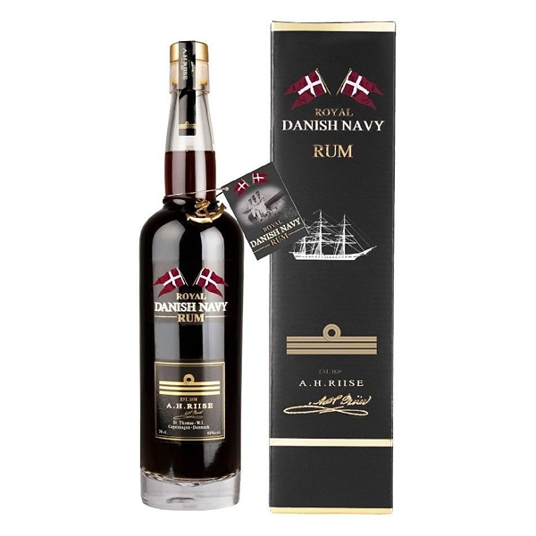 Rum A.H.Riise Royal Danish Navy 0,7l 40% (karton)