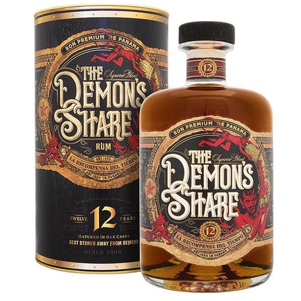 Rum Demons Share 12YO 0,7l 41% Tuba