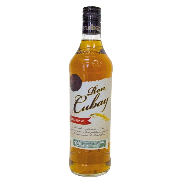 Ron Cubay Anejo Suave Rum 37,5% 0,7 l (holá láhev)