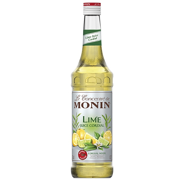 Monin Lime - Limetka 1l (holá láhev)