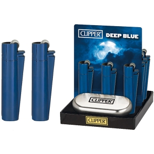 Zapalovač Clipper CMP11R Deep Blue+Giftbox