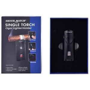 Zapalovač Silver Match Debden Blueflame Cigar Holder