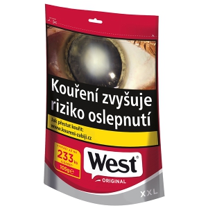 Tabák cigaretový West Red 105g