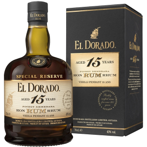 El Dorado Rum 15YO 0,7l 43% (karton)