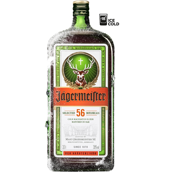 Jägermeister 35% 3L (holá láhev)