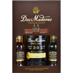 Dos Maderas PX 5+5 0,7l 40%+2xSherry 0,1l dárkový set